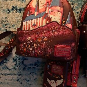 Warner Bros. Harry Potter Castle Backpack - Red and Brown